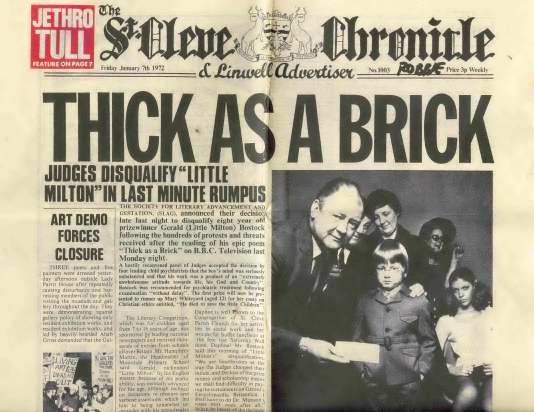 Jethro tull - Thich as a Brick
